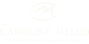 LOGOTIPO - DRA CAROLINE MELLO - VERTICAL - CREME